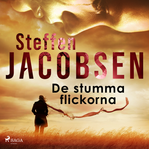 Portada del audiolibro «De stumma flickorna», de Steffen Jacobsen