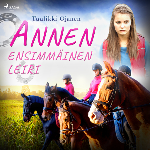 Portada del audiolibro «Annen ensimmäinen leiri», de Tuulikki Ojanen