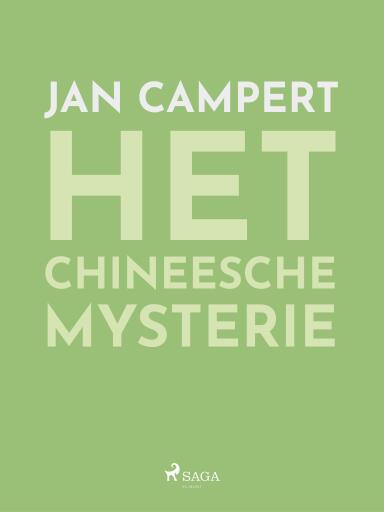 Portada del libro «Het Chineesche mysterie», de Jan Campert