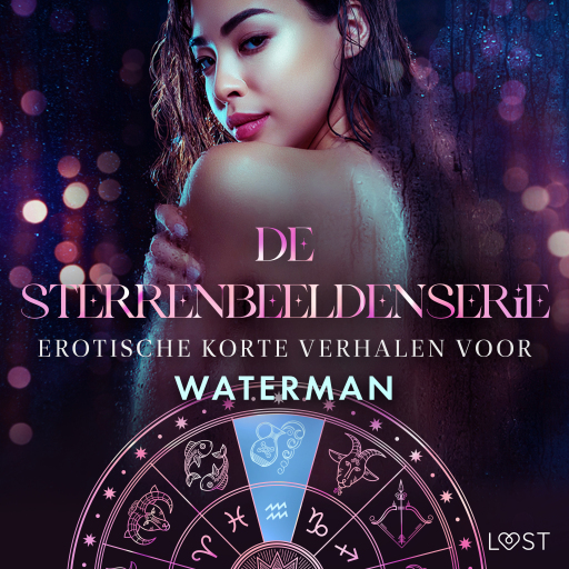 Portada del audiolibro «De Sterrenbeeldenserie: erotische korte verhalen voor Waterman», de Camille Bech, B. J. Hermansson