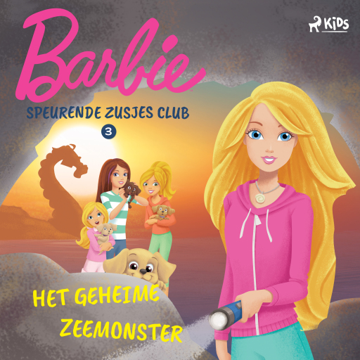 Portada del audiolibro «Barbie Speurende Zusjes Club 3 - Het geheime zeemonster», de Mattel