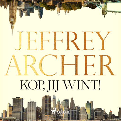 Portada del audiolibro «Kop, jij wint!», de Jeffrey Archer