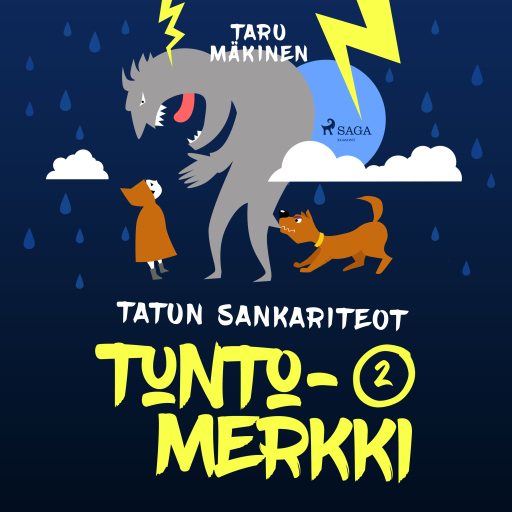 Portada del audiolibro «Tuntomerkki», de Taru Mäkinen