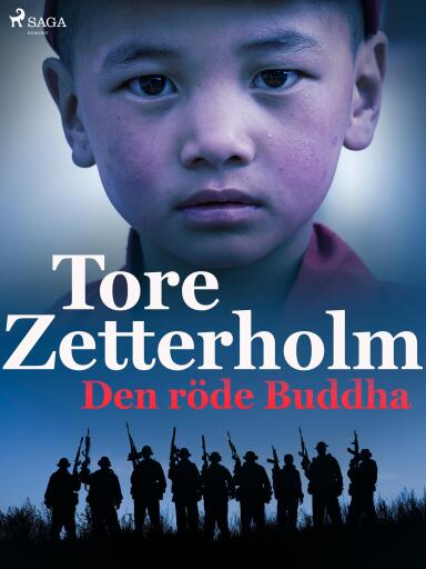 Portada del libro «Den röde Buddha», de Tore Zetterholm
