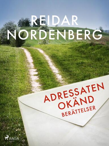 Portada del libro «Adressaten okänd», de Reidar Nordenberg