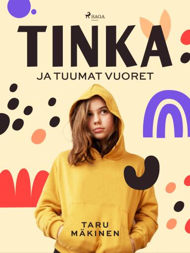 Portada del libro «Tinka ja tummat vuoret», de Taru Mäkinen