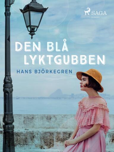 Portada del libro «Den blå lyktgubben», de Hans Björkegren
