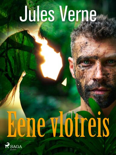 Portada del libro «Eene vlotreis», de Jules Verne