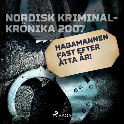 Portada del audiolibro «Hagamannen fast efter åtta år!», de Diverse
