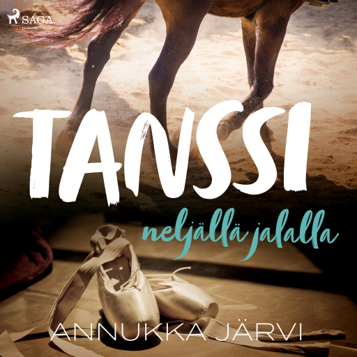 Portada del audiolibro «Tanssi neljällä jalalla», de Annukka Järvi