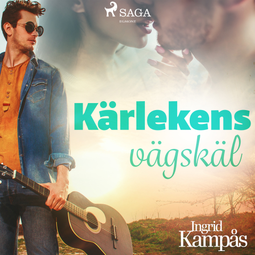 Portada del audiolibro «Kärlekens vägskäl», de Ingrid Kampås