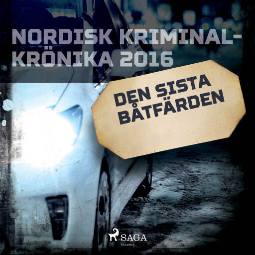 Portada del audiolibro «Den sista båtfärden», de Diverse