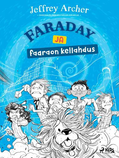 Portada del libro «Faraday ja faaraon kellahdus», de Jeffrey Archer