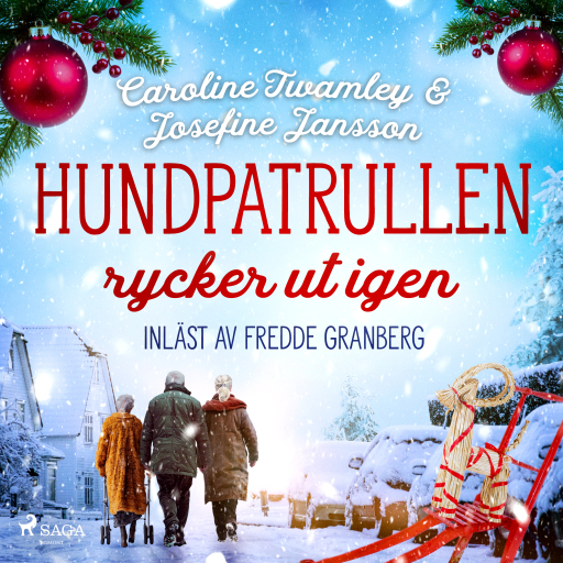 Portada del audiolibro «Hundpatrullen rycker ut igen», de Caroline Twamley, Josefine Jansson