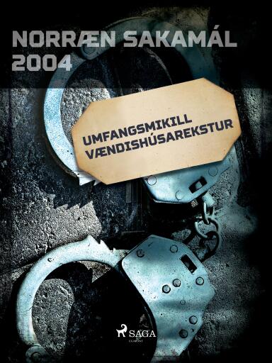Portada del libro «Umfangsmikill vændishúsarekstur», de Forfattere Diverse