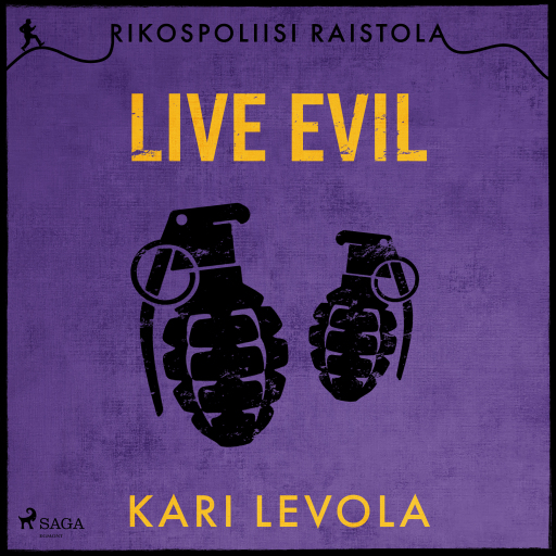 Portada del audiolibro «Live Evil», de Kari Levola