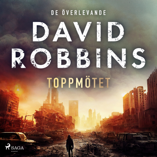 Portada del audiolibro «Toppmötet», de David Robbins