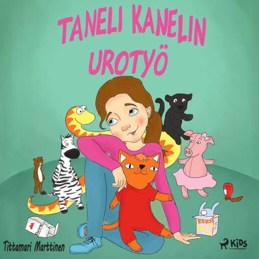 Portada del audiolibro «Taneli Kanelin urotyö», de Tittamari Marttinen