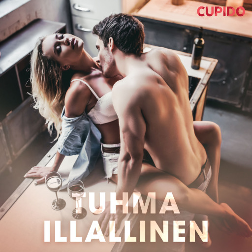 Portada del audiolibro «Tuhma illallinen», de Cupido