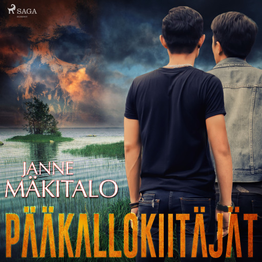 Portada del audiolibro «Pääkallokiitäjät», de Janne Mäkitalo