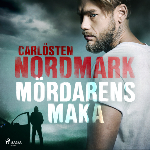 Portada del audiolibro «Mördarens maka», de Carlösten Nordmark