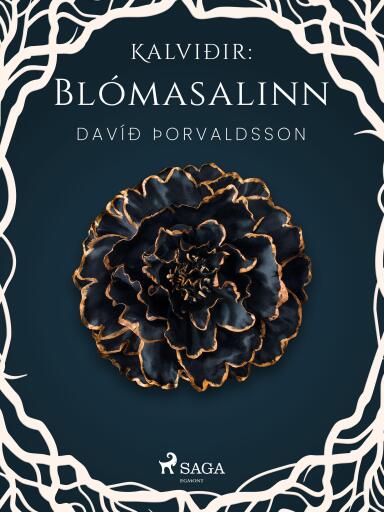 Portada del libro «Kalviðir: Blómasalinn», de Davíð Þorvaldsson
