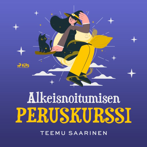 Portada del audiolibro «Alkeisnoitumisen peruskurssi», de Teemu Saarinen