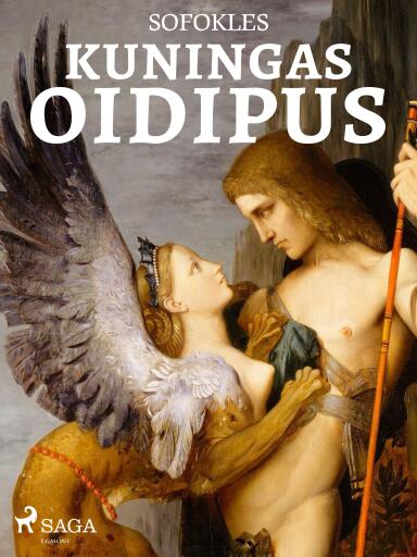 Portada del libro «Kuningas Oidipus», de Sófocles