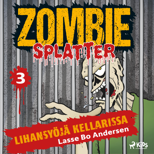 Portada del audiolibro «Lihansyöjä kellarissa», de Lasse Bo Andersen