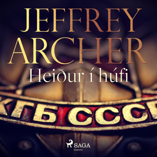 Portada del audiolibro «Heiður í húfi», de Jeffrey Archer