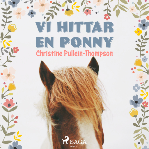 Portada del audiolibro «Vi hittar en ponny», de Christine Pullein Thompson