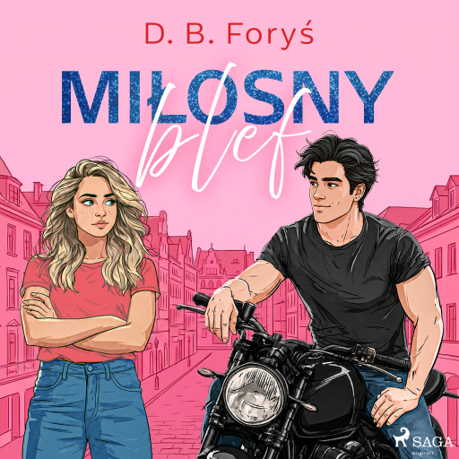 Portada del audiolibro «Miłosny blef», de D. B. Foryś