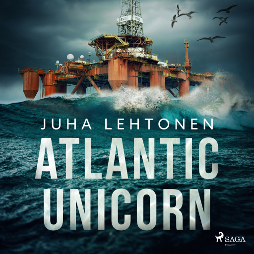 Portada del audiolibro «Atlantic Unicorn», de Juha Lehtonen