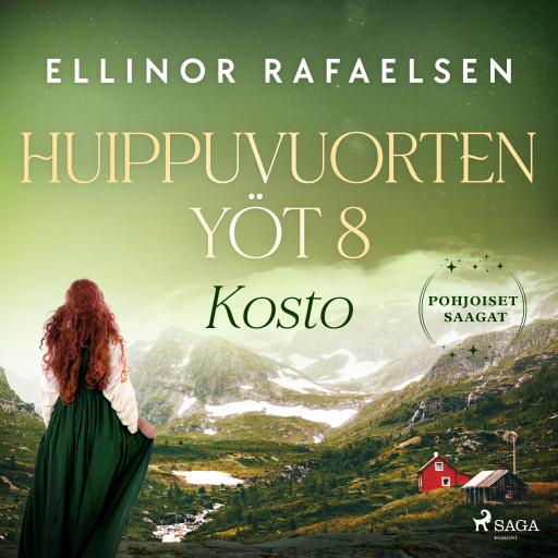 Portada del audiolibro «Kosto – Huippuvuorten yöt 8», de Ellinor Rafaelsen
