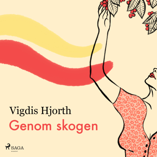 Portada del audiolibro «Genom skogen», de Vigdis Hjorth