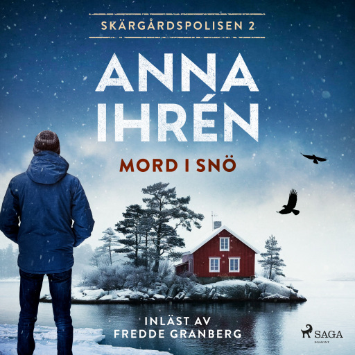 Portada del audiolibro «Mord i snö», de Anna Ihrén