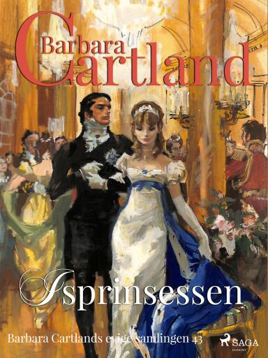 Portada del libro «Isprinsessen», de Barbara Cartland