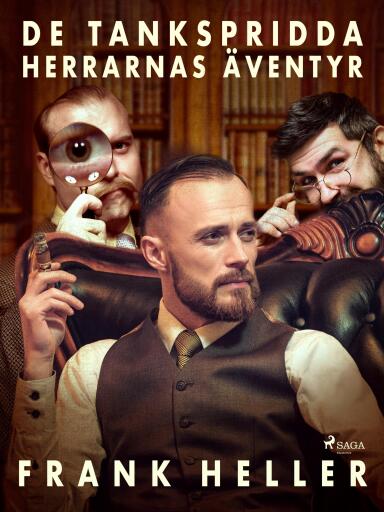 Portada del libro «De tankspridda herrarnas äventyr», de Frank Heller