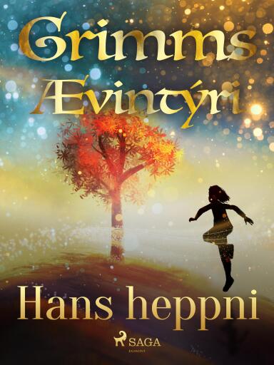 Portada del libro «Hans heppni», de Grimmsbræður