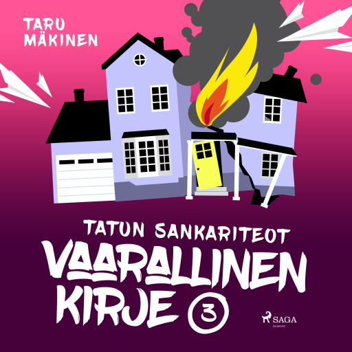 Portada del audiolibro «Vaarallinen kirje», de Taru Mäkinen