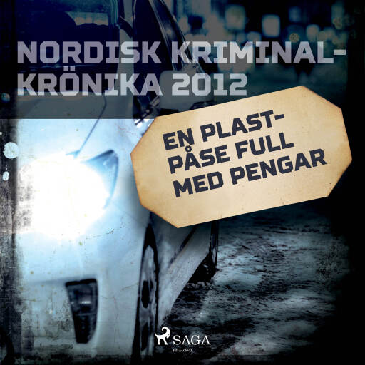 Portada del audiolibro «En plastpåse full med pengar», de Diverse