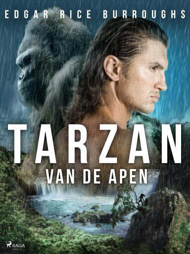 Portada del libro «Tarzan van de apen», de Edgar Rice Burroughs