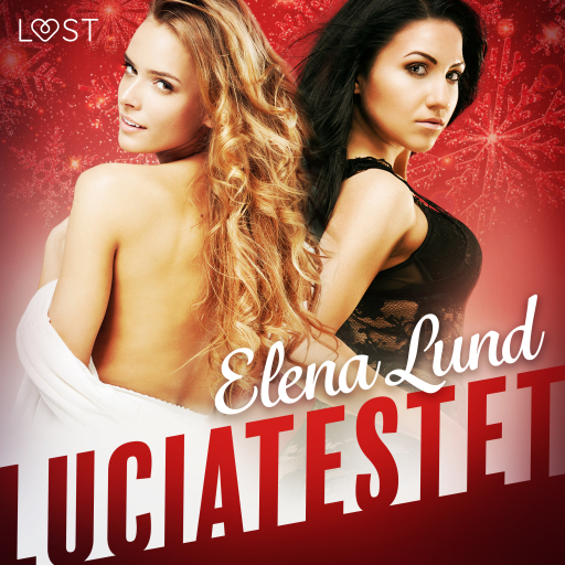 Portada del audiolibro «Luciatestet - erotisk julnovell», de Elena Lund
