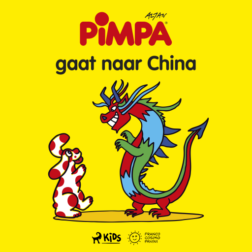 Portada del audiolibro «Pimpa - Pimpa gaat naar China», de Altan