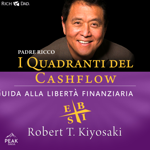 Portada del audiolibro «Padre ricco. I Quadranti del Cashflow», de Robert T. Kiyosaki