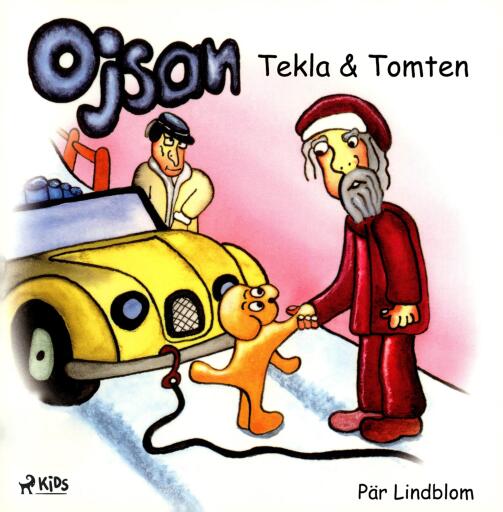 Portada del libro «Ojsan, Tekla och Tomten», de Pär Lindblom