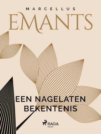 Portada del libro «Een nagelaten bekentenis», de Marcellus Emants
