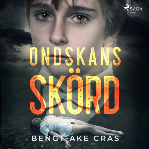 Portada del audiolibro «Ondskans skörd», de Bengt-Åke Cras
