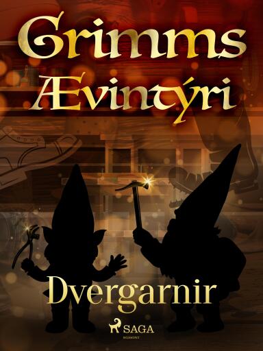Portada del libro «Dvergarnir», de Grimmsbræður