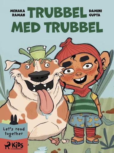 Portada del libro «Trubbel med trubbel», de Menaka Raman, Damini Gupta